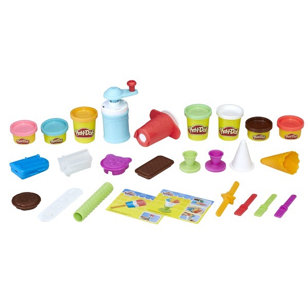 Игровой набор Play-Doh Создай любимое мороженое, арт. E0042EU4, производитель Hasbro (Хасбро), ISBN 501-0-99346-305-3, № 2