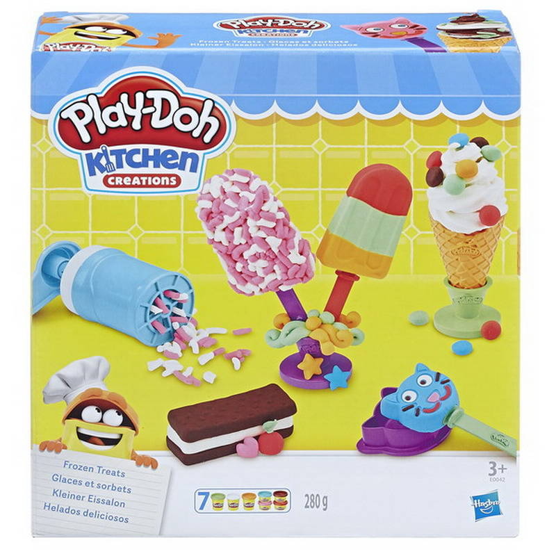Игровой набор Play-Doh Создай любимое мороженое, арт. E0042EU4, производитель Hasbro (Хасбро), ISBN 501-0-99346-305-3, № 1