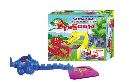 Развивающая настольная игра Драконы, арт. Ин-3111, производитель Рыжий кот, ISBN 978-5-37823-111-9, № 1