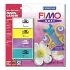 Fimo Soft - набор для детей &quot;Забавный сад&quot; 4цв.х 25 г, с инструкцией, производитель Staedtler (Стайтлер), ISBN 400-6-60800-713-3, № 1