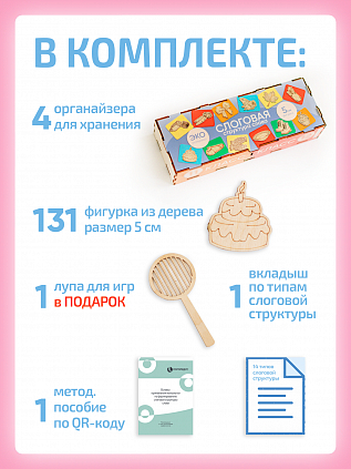 Набор «Слоговая структура слова 7-14 класс», производитель &quot;Интернет Проекты&quot;, ISBN 200-9-46938-208-3№ 4