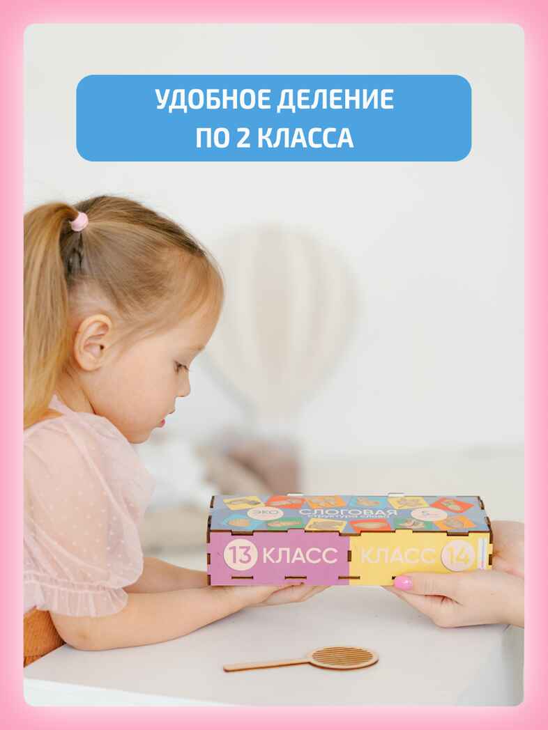 Набор «Слоговая структура слова 7-14 класс», производитель &quot;Интернет Проекты&quot;, ISBN 200-9-46938-208-3, № 10