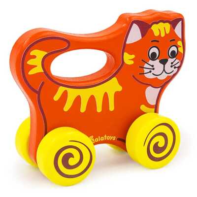 Каталка Котик
, арт. ККТ01, производитель Алатойс, ISBN 467-0-00685-121-8№ 3