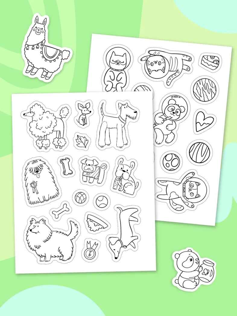 Раскраска стикербук на гребне. Котики и все все все, производитель Проф-Пресс , ISBN 978-5-37835-593-8, № 2