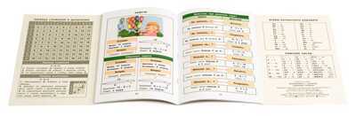 Математика 1-4 классы. Справочник в таблицах, производитель Айрис-пресс , ISBN 978-5-81125-347-0№ 4