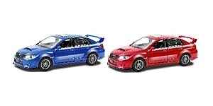 Автодрайв Машина 1:32 Subaru WRX STI, глянц., синяя, красная, арт. И-1213, производитель Рыжий кот, ISBN 466-5-29541-213-4№ 1