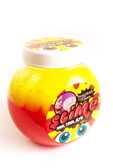 Slime Mega Mix 500 грамм, желтый + клубничный, арт. S500-2, производитель Волшебный мир, ISBN 463-0-03550-223-9, № 1