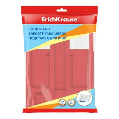 Подставка для книг пластиковая Base, Classic, красная, арт. 58030, производитель ErichKrause® (Эрих Краузе), ISBN 465-0-18458-030-8№ 3