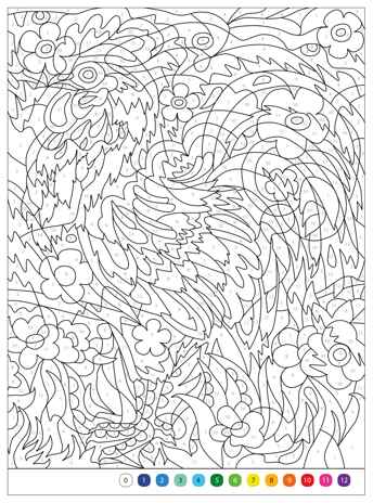 Мир животных (Цветовой код. Раскрась по номерам), раскраска, производитель МОЗАИКА kids , ISBN 978-5-43154-600-6№ 3