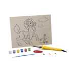 Французское творчество Досуг с Буки , Набор Выжигательный аппарат с дощечкой и красками, арт. ВВ1413, производитель Bondibon (Бондибон), ISBN 489-5-13601-314-9, № 3