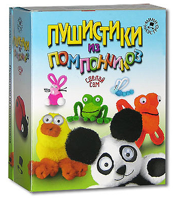 Пушистики из помпончиков, производитель Новый Формат, ISBN 978-5-98971-023-2, № 1