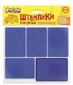 Штампики контурные для мальчиков 4 шт с чернилами, арт. ШККМ-М, производитель ФАРМ, ISBN 460-2-72314-636-0, № 1