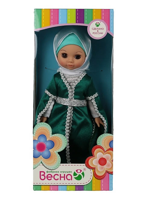 Девочка в чеченском костюме 30 см., арт. В4546, производитель ВЕСНА фабрика, ISBN 469-0-21308-249-6, № 1