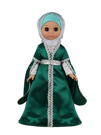 Девочка в чеченском костюме 30 см., арт. В4546, производитель ВЕСНА фабрика, ISBN 469-0-21308-249-6№ 5