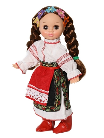 Эля в украинском костюме 30 см., арт. В3204, производитель ВЕСНА фабрика, ISBN 469-0-21305-920-7№ 1