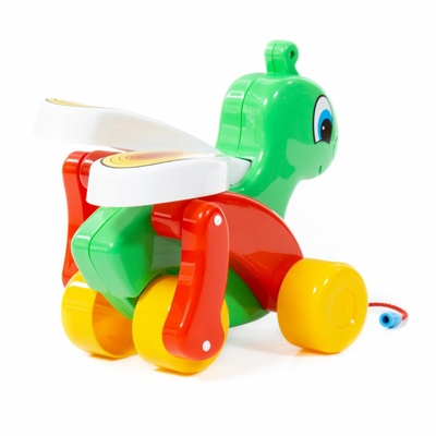 Каталка Сверчок (в сеточке), арт. 56436, производитель Полесье, ISBN 481-0-34405-643-6№ 3