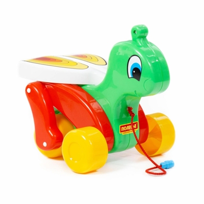 Каталка Сверчок (в сеточке), арт. 56436, производитель Полесье, ISBN 481-0-34405-643-6№ 4