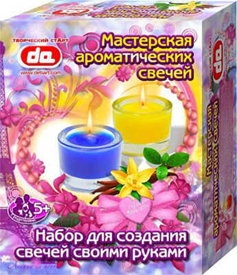 Набор Мастерская ароматических свечей &quot;Ваниль - Мята&quot;, (16004), производитель Дети Арт, ISBN 467-0-00798-019-1№ 1