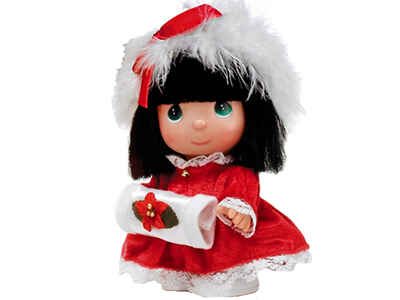 Кукла Precious Moments Декабрь, 14 см, производитель The Doll Maker, ISBN 73-2-53305-374-0№ 1