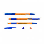 Ручка шариковая  R-301 Stick&Grip Orange 0.7, цвет чернил синий, арт. 39531, производитель ErichKrause® (Эрих Краузе), ISBN 404-1-48539-531-7, № 5