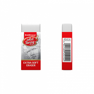Ластик ArtBerry® Extra Soft, арт. 45414, производитель ErichKrause® (Эрих Краузе), ISBN 404-1-48545-414-4№ 3