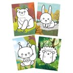 Раскраска пластилином Лесные жители 4 карточки, арт. РПКМ-ЛЖА4, производитель ФАРМ, ISBN 460-2-72313-389-6, № 2