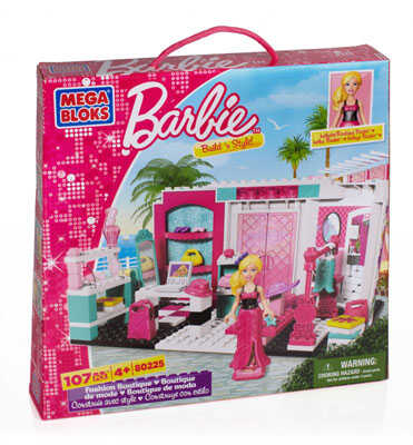 Набор Барби &quot;Модный бутик&quot;, производитель Mega Bloks, ISBN 6-5-54180-225-4№ 1