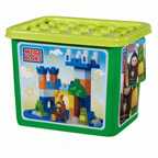 Ведерко макси Замок дракона 50 деталей, производитель Mega Bloks, ISBN 006-5-54106-616-8, № 1