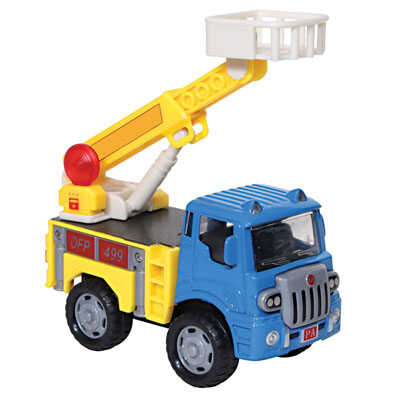 Машина Грузовик-автовышка инерц., металл.кабина, 1:60  арт.PA4208, производитель Amico, ISBN 469-0-40107-508-8№ 1