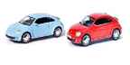 Автодрайв Машина 1:32 Volkswagen New Beetle 2012, глянц, голуб., красн, арт. И-1229, производитель Рыжий кот, ISBN 466-5-29541-229-5, № 1
