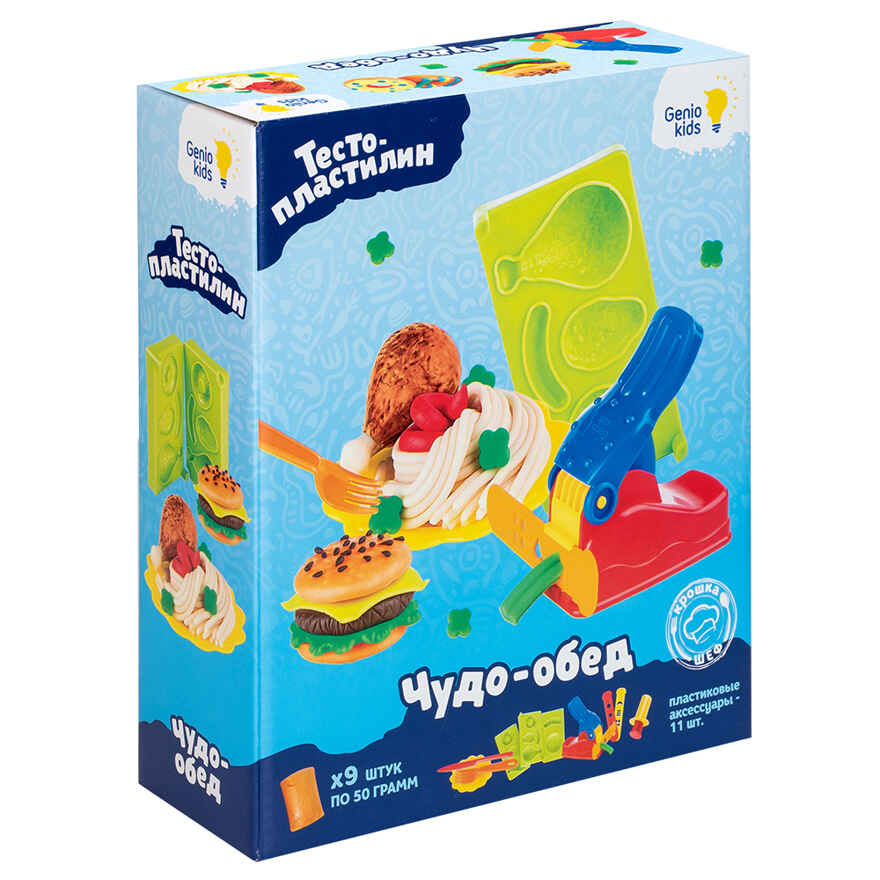 Набор для детской лепки Чудо-обед, арт. TA2002, производитель Dream Makers (Дрим Мейкерс), ISBN 481-4-72301-054-5, № 1