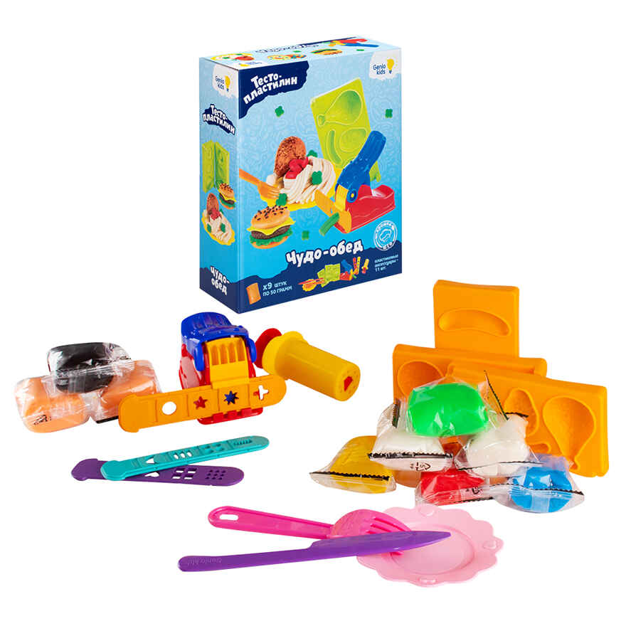 Набор для детской лепки Чудо-обед, арт. TA2002, производитель Dream Makers (Дрим Мейкерс), ISBN 481-4-72301-054-5, № 3