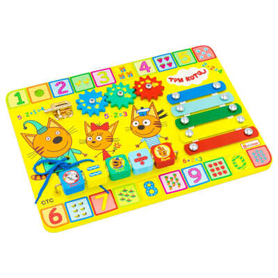 Бизиборд Учим цифры, арт. ББ411, производитель Алатойс, ISBN 467-0-00685-387-8№ 6