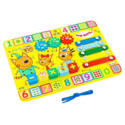 Бизиборд Учим цифры, арт. ББ411, производитель Алатойс, ISBN 467-0-00685-387-8№ 8
