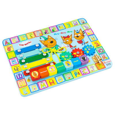 Бизиборд Учим буквы, арт. ББ412, производитель Алатойс, ISBN 467-0-00685-388-5№ 7