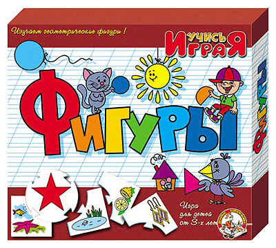 Настольная игра &quot;Фигуры&quot;, производитель Дрофа-медиа, ISBN 460-6-08800-058-9№ 1