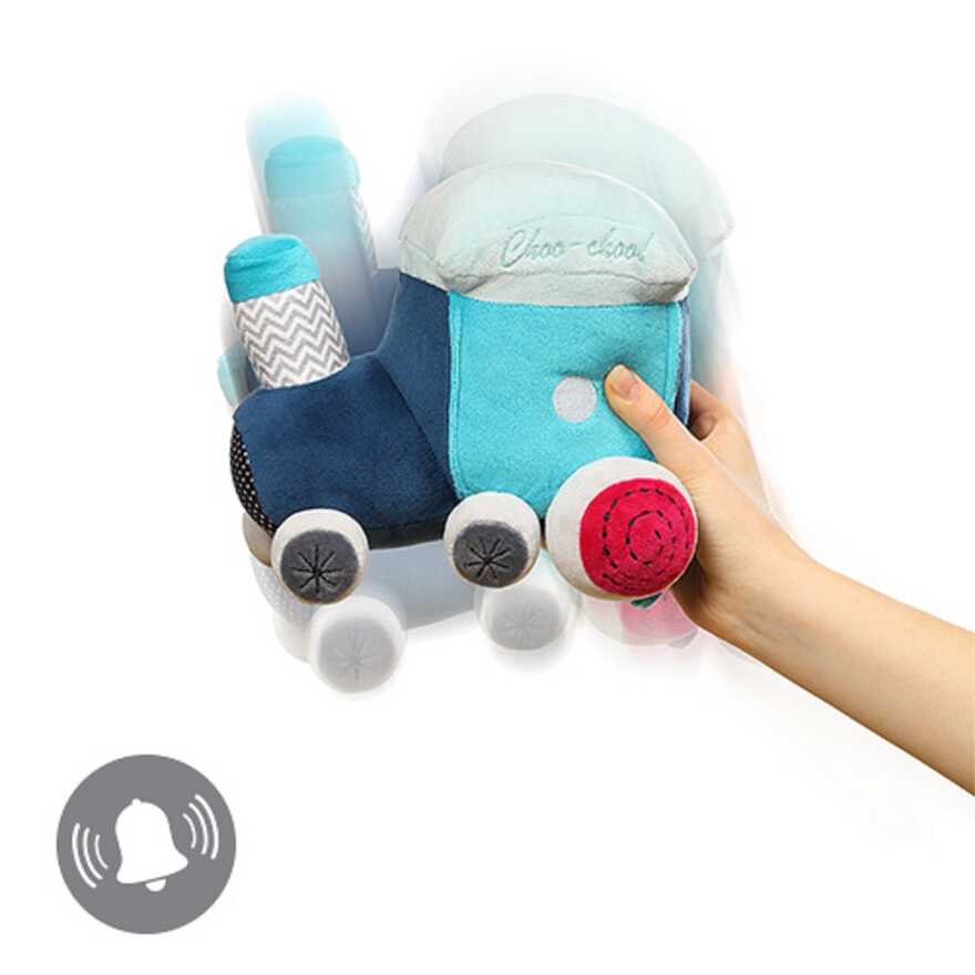 Игрушка многофункциональная развивающая SAFARI TRAIN Арт.1495, производитель Babyono, ISBN 590-1-43541-397-5, № 7