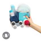 Игрушка многофункциональная развивающая SAFARI TRAIN Арт.1495, производитель Babyono, ISBN 590-1-43541-397-5, № 7