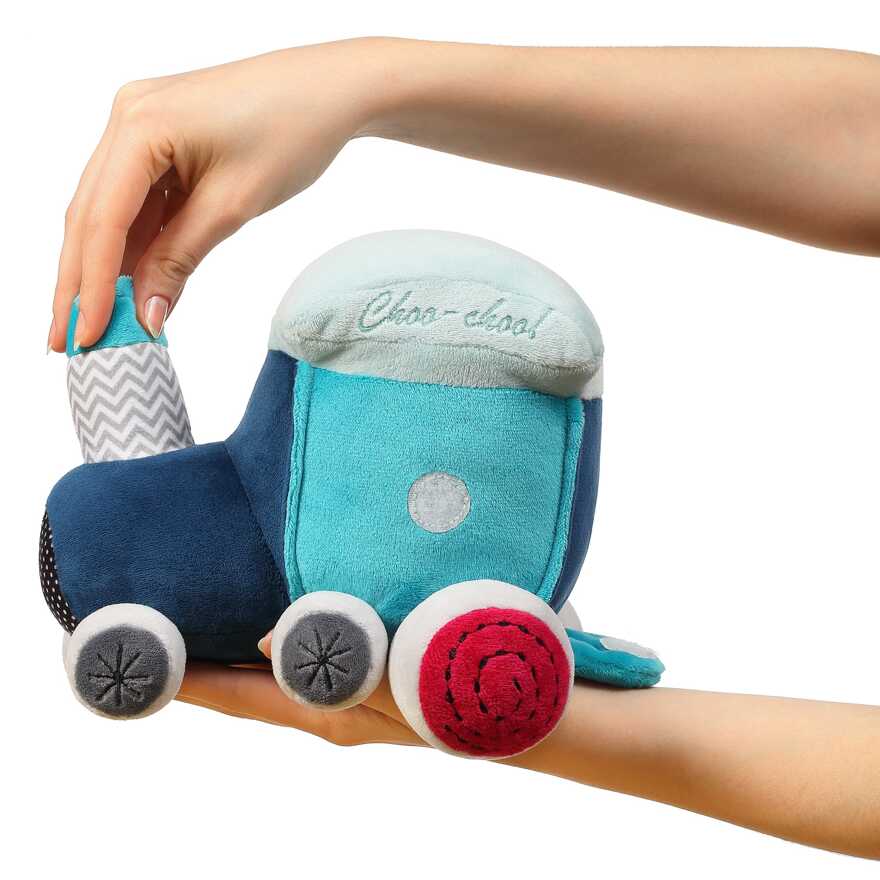 Игрушка многофункциональная развивающая SAFARI TRAIN Арт.1495, производитель Babyono, ISBN 590-1-43541-397-5, № 11