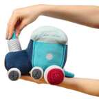 Игрушка многофункциональная развивающая SAFARI TRAIN Арт.1495, производитель Babyono, ISBN 590-1-43541-397-5, № 11