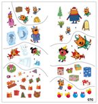 Вместе весело (Три кота. Развивающие наклейки), производитель МОЗАИКА kids , ISBN 978-5-43154-679-2, № 3