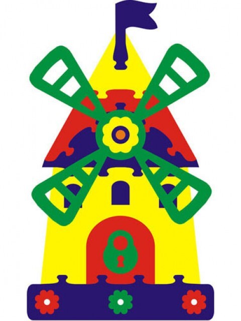 Мозаика мягкая &quot;Мельница&quot;, производитель Тедико, ISBN 460-0-00145-355-1, № 1