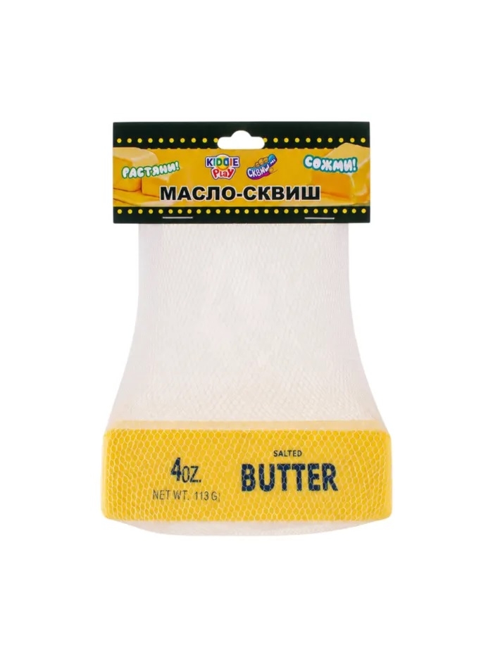 Игрушка-антистресс Масло с функцией возврата формы, арт. 32910, производитель KiddiePlay, ISBN 465-0-58170-683-7, № 2