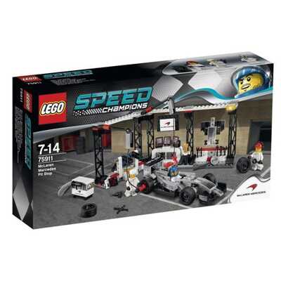 LEGO Speed Champions 75911 Пункт техобслуживания McLaren Mercedes, производитель LEGO (ЛЕГО), ISBN 570-2-01534-841-6№ 1