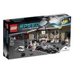 LEGO Speed Champions 75911 Пункт техобслуживания McLaren Mercedes, производитель LEGO (ЛЕГО), ISBN 570-2-01534-841-6, № 1