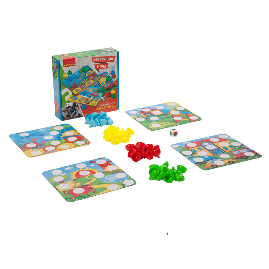 Обучающая настольная игра ЦВЕТ ПОБЕД , арт. ВВ3440, производитель Bondibon (Бондибон), ISBN 489-5-13603-390-1, № 4