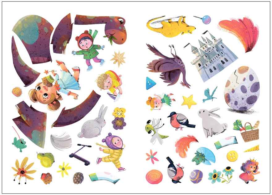 Найди отличия.Набор из 4-х книг, производитель МОЗАИКА kids , ISBN 978-5-43154-030-1, № 18