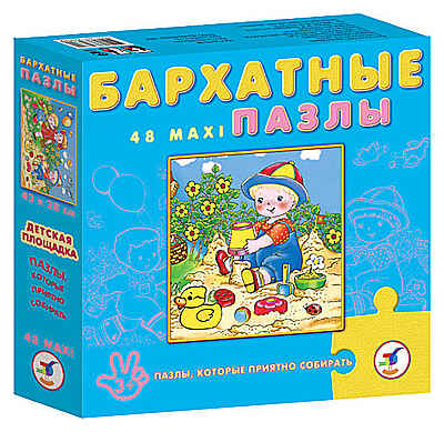 Пазл &quot;Детская площадка&quot;, производитель Дрофа-медиа, ISBN 460-7-14735-382-0№ 1