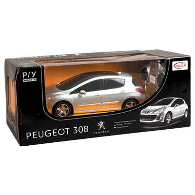 Машина радиоуправляемая "Rastar Peugeot 308", арт. 39800-RASTAR, производитель Rastar (Растар), ISBN 693-4-61304-962-7 № 2
