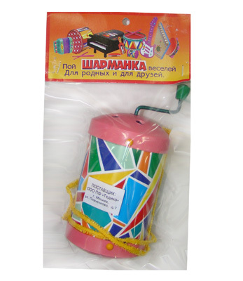 Музыкальная игрушка &quot;Шарманка&quot;, производитель Тедико, ISBN 200-0-09598-049-0, № 1